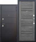 Входная дверь 10,5 см Чикаго Царга дуб шале графит